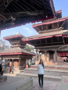 toursite à Durbar Square à Katmandou, Népal