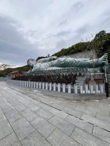 Grand Bouddha couché en bronze du Nanzo-in, Kyushu, Japon